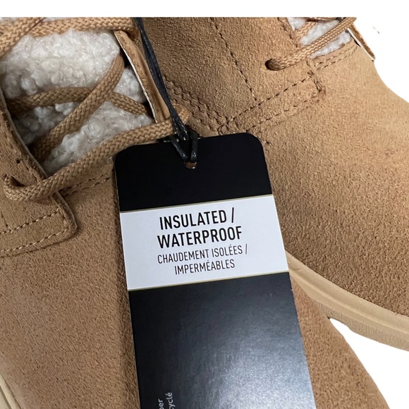 SOREL Women Explorer II Drift Waterproof Suede Ankle Boots Tawny Buff, Ceramic - Picture 7 of 14